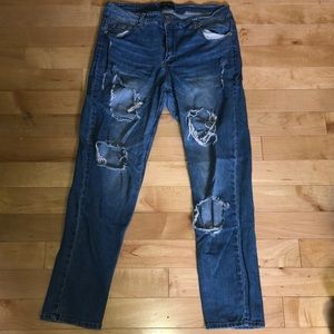 Preripped Forever21+ Jeans